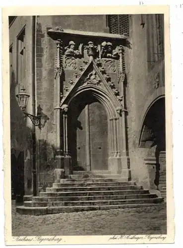 8400 REGENSBURG, Rathaus, Eingang in den Reichssaal
