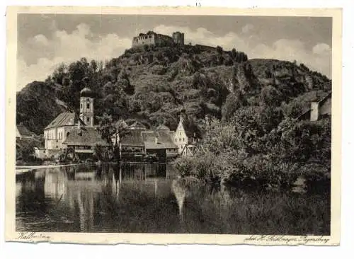 8411 KALLMÜNZ, Blick auf Kirche und Burg