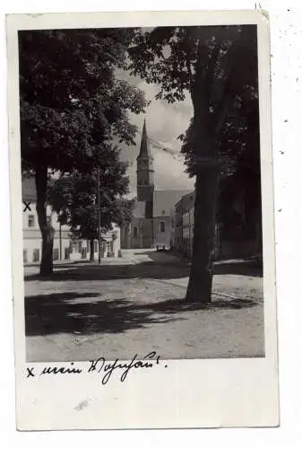 [Ansichtskarte] 8490 CHAM, Kirchplatz, Photo-AK, 1930. 