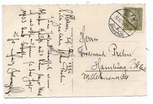 [Ansichtskarte] 8370 REGEN - WEISSENSTEIN, Blick auf den Ort mit Ruine, 1932, Verlag Pech. 