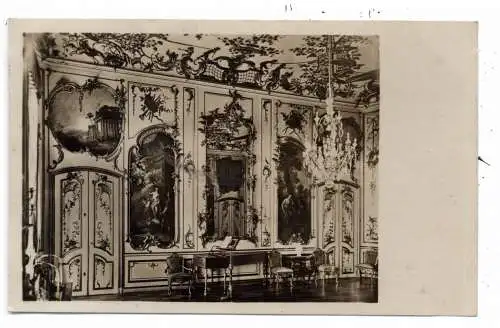 [Ansichtskarte] 0-1500 POTSDAM, Schloß Sanssouci, Musikzimmer, DKV - Deutscher Kunst Verlag, 1927. 