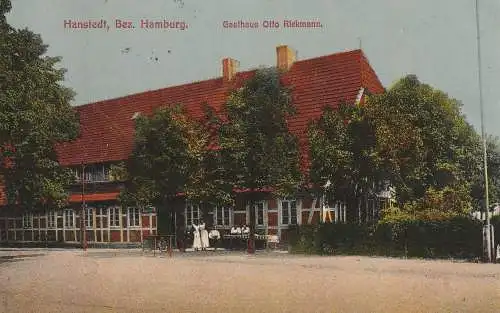 2116 HANSTEDT, Gasthaus Otto Riekmann, 1912