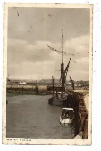 UK - ENGLAND - DORSET - BRIDPORT, Harbour, 1932