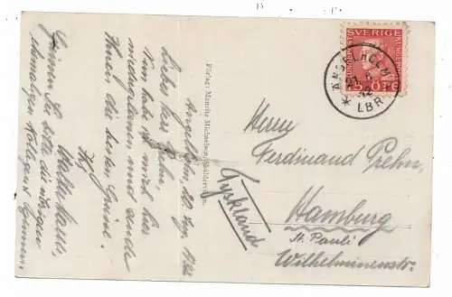 [Ansichtskarte] S 26251 ÄNGELHOLM - SKÄLDERVIKEN, Panorama 1932. 