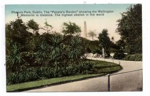 [Ansichtskarte] EIRE / IRLAND - DUBLIN, Phoenix Park, Wellington - Obelisk. 