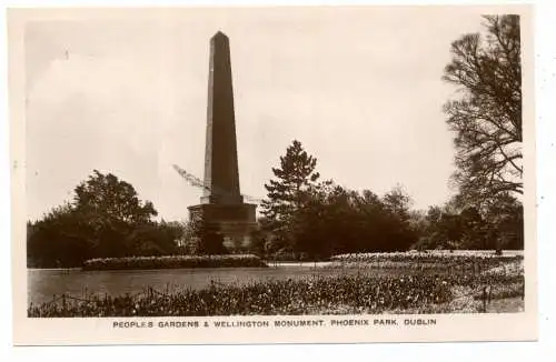 [Ansichtskarte] EIRE / IRLAND - DUBLIN, Phoenix Park, Wellington - Obelisk. 