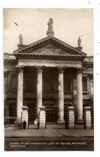 [Ansichtskarte] EIRE / IRLAND - DUBLIN - RATHMINES, Church of our Immaculate Lady of Refuge. 