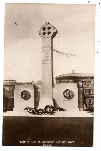 [Ansichtskarte] EIRE / IRLAND - DUBLIN - CLONSKEAGH, Griffith Collins Cenotaph, Leinster Lawn. 