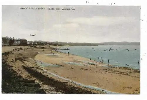 [Ansichtskarte] EIRE / IRLAND - WICKLOW - BRAY from Bray Head. 