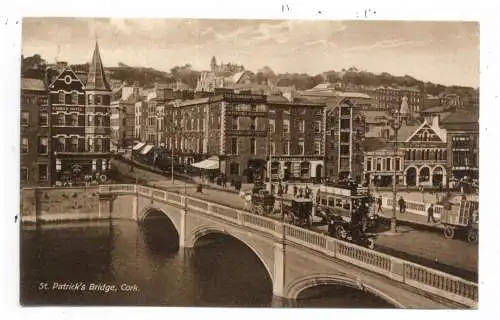 [Ansichtskarte] EIRE / IRLAND - CORK, St. Patrick's Bridge, Tram. 