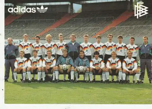 [Ansichtskarte] FUSSBALL - Deutsche Fussball Nationalmannschaft, Mannschaft. 