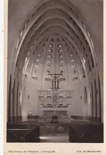 [Ansichtskarte] 6250 LIMBURG, Missionshaus der Pallottiner, Chor der Marienkirche. 