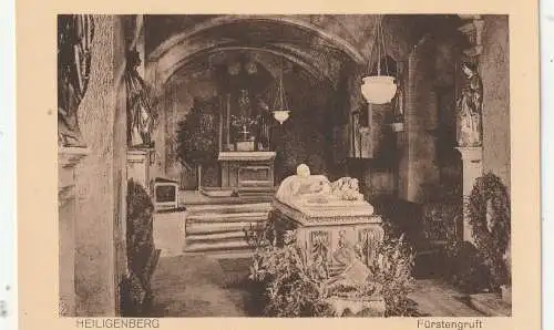 7799 HEILIGENBERG, Schloß Heiligenberg, Fürstengruft