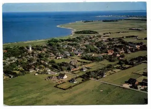 [Ansichtskarte] 2278 NEBEL / Amrum, Luftaufnahme. 