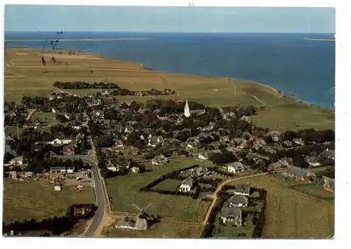 [Ansichtskarte] 2278 NEBEL / Amrum, Luftaufnahme. 