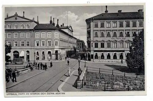 S 750 02 UPPSALA, Nybron, Lundequist Bokhandel, Odd Fellow Loge