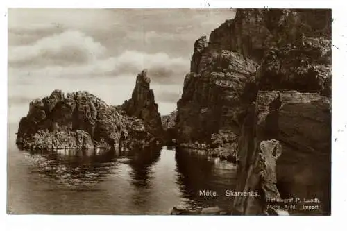 [Ansichtskarte] S 26338 HÖGANÄS - MÖLLE, Skarvenäs, 1930. 