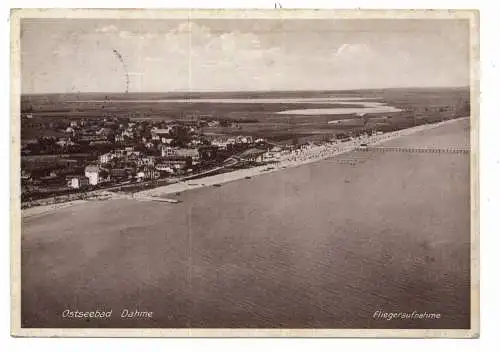 2435 DAHME / Holstein, Fliegeraufnahme 1933