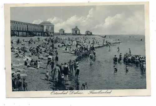 2435 DAHME / Holstein, Familienbad 1930