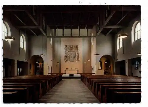 [Ansichtskarte] A 2640 GLOGGNITZ, Christkönigskirche, Innenansicht. 