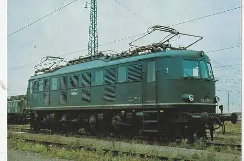 [Ansichtskarte] EISENBAHN / RAILWAY - Baureihe 118, Schnellzuglokomotive, Bj. 1935. 