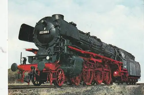 [Ansichtskarte] EISENBAHN / RAILWAY - Baureihe 012, Schnellzuglokomotive, Bj. 1937. 