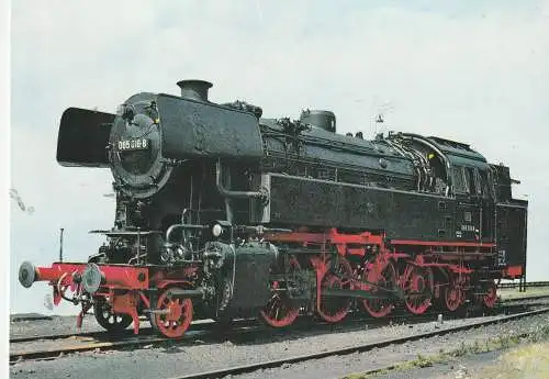 [Ansichtskarte] EISENBAHN / RAILWAY - Baureihe 065, Personenzuglokomotive, Bj. 1951. 