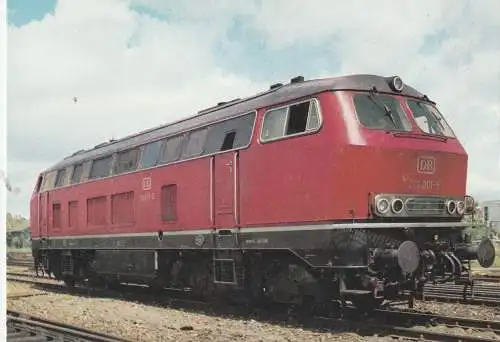 EISENBAHN / RAILWAY, Baureihe 219, Streckenlokomotive, Bj. 1965