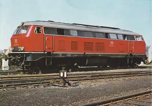 EISENBAHN / RAILWAY, Baureihe 218, Streckenlokomotive, Bj. 1968