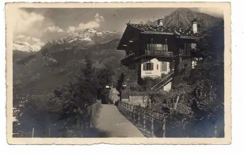 [Ansichtskarte] I 39012 MERAN, Tappeiner Weg, 1934, Verlag Stricker. 