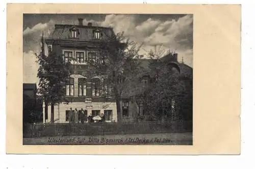 [Ansichtskarte] 2280 SYLT - WESTERLAND, Villa Bismarck, 1933. 