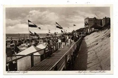 [Ansichtskarte] 2280 SYLT - WESTERLAND, Auf der Trampelbahn, 1929. 