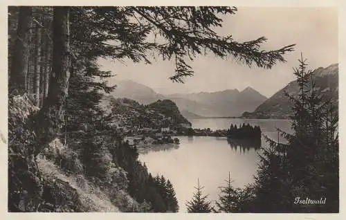 CH 3807 ISELTWALD BE, Blick auf den Ort, Photoglob