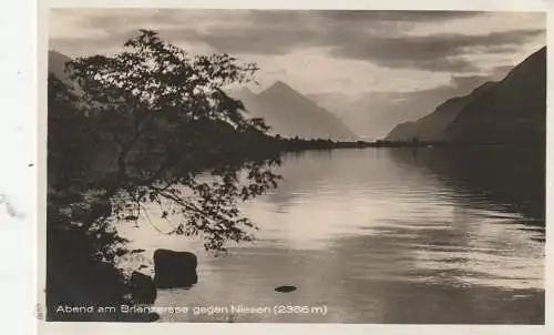 [Ansichtskarte] CH 3855 BRIENZ BE, Am Brienzersee, Niesen. 