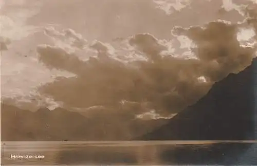 [Ansichtskarte] CH 3855 BRIENZ BE, Am Brienzersee. 