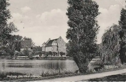 [Ansichtskarte] 4390 GLADBECK, Haus Wittringen, 1964. 