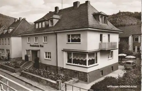 [Ansichtskarte] 5372 GEMÜND, Fremdenheim Rau. 