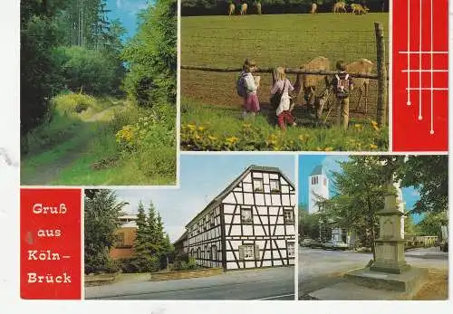 5000 KÖLN - BRÜCK, 4 Ansichten