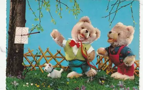 [Ansichtskarte] SPIELZEUG / TOYS - Teddy - Bären. 