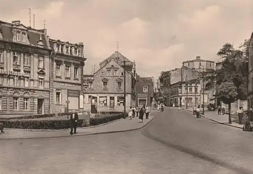 0-3250 STASSFURT, August - Bebel - Strasse, 1961