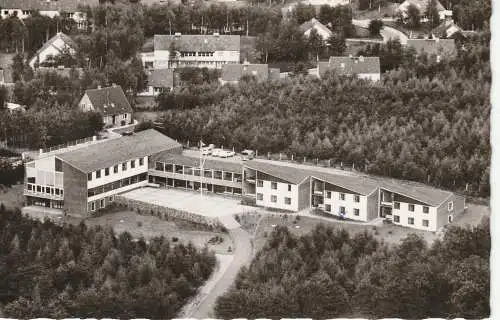 2392 GLÜCKSBURG, Yachtschule, Luftaufnahme