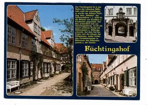 [Ansichtskarte] 2400 LÜBECK, Füchtingshof, Chronik - AK. 