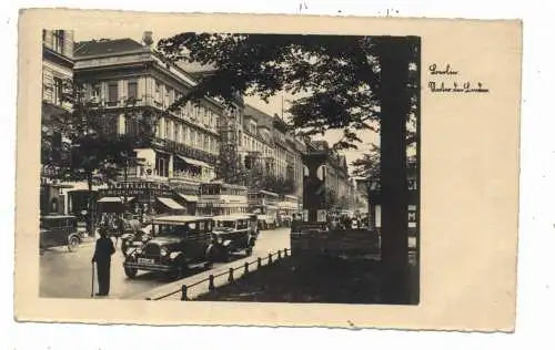 1000 BERLIN, Unter den Linden, 1931, Omnibusse, Oldsmobil F 28, Verlag Junga