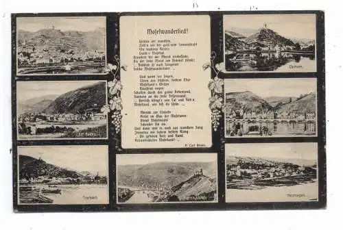 MUSIK - LIEDER, "MOSELWANDERLIED" von Carl Büsen, 1921