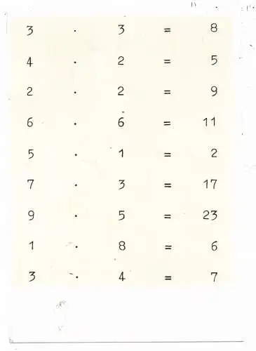 [Ansichtskarte] KÜNSTLER / ARTIST - SIGMAR POLKE. "Lösungen I-IV". 