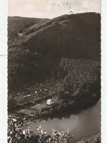 [Ansichtskarte] 5169 HEIMBACH, Erholungshof am See, Familie Binz, 1962. 