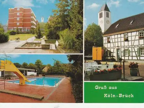 5000 KÖLN - BRÜCK, 3 Ansichten