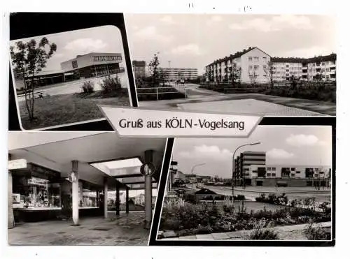[Ansichtskarte] 5000 KÖLN - VOGELSANG, 4 Ansichten. 
