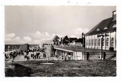 [Ansichtskarte] 2280 SYLT - WESTERLAND, Partie an der Kongress - Halle, 1966. 