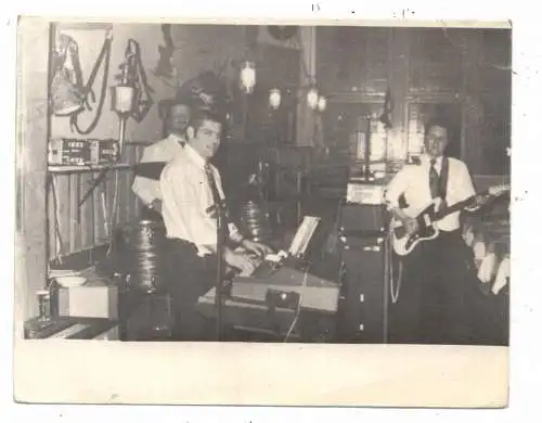 [Ansichtskarte] 5000 KÖLN, MUSIK, "THE CHARLY PLAYES", Köln - Buchheim, Klapp-Karte. 